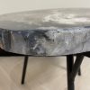 Versteend hout salontafel