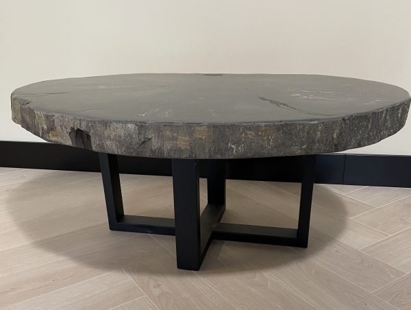 Versteend hout tafel