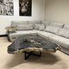 Versteend hout salontafel