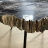 Versteend hout salontafel