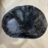 Couchtisch aus versteinertem Holz