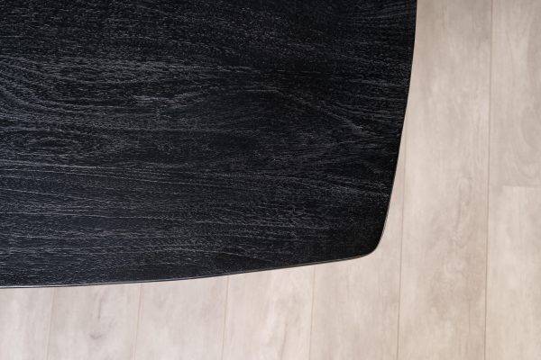 Esstisch - Dänisch oval schwarz – Bild 6