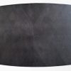 Esstisch - Dänisch oval Fischgrät schwarz – Bild 3