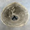 Couchtisch aus versteinertem Holz - Schwarz #343B8 – Bild 2