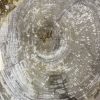 Couchtisch aus versteinertem Holz