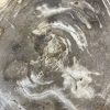 Couchtisch aus versteinertem Holz