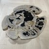 salontafel versteend hout